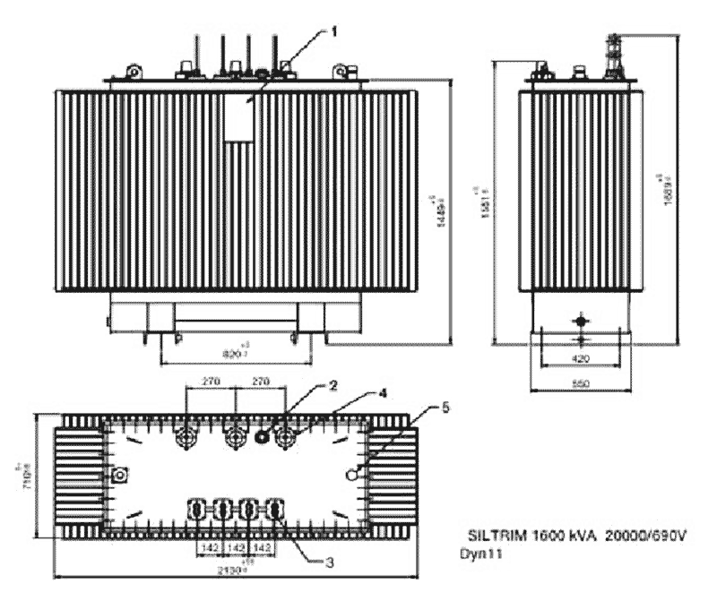 Силовой трансформатор MELODY SILTRIM