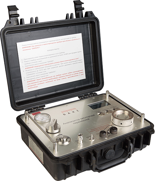ANOX OXYGEN GAS ANALYZER