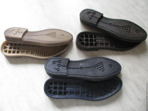 Thermoelastoplast for the manufacture of shoe soles