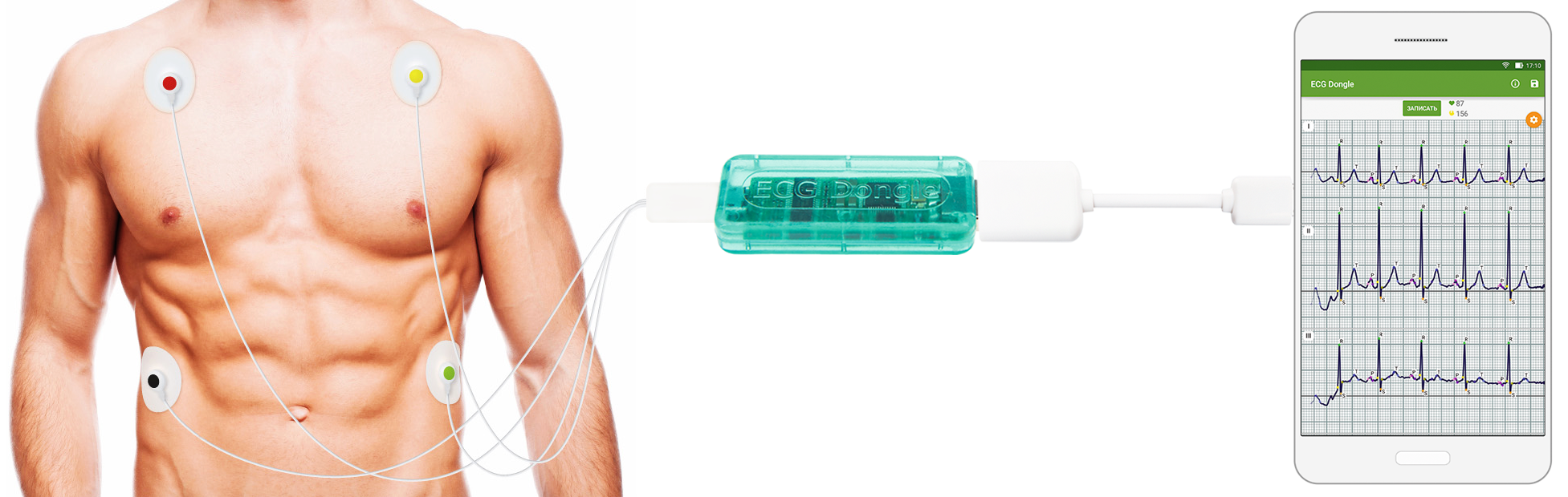 ECG Dongle Bio Amplifier