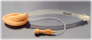 Reusable laryngeal masks LV-01 with radiopaque strip for inhalation anesthesia and controlled pulmonary ventilation
