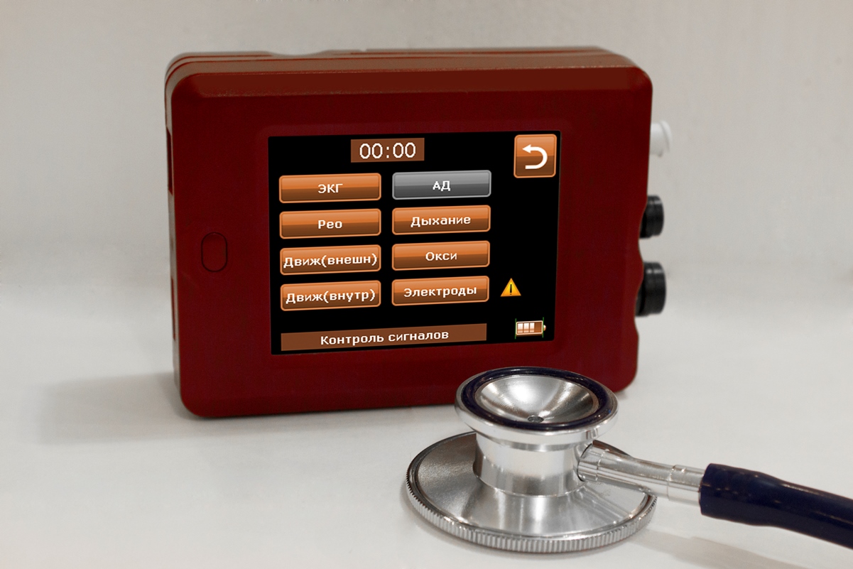 Combined ECG Holter Monitor + Breathing (CT-07-3 / 12P)