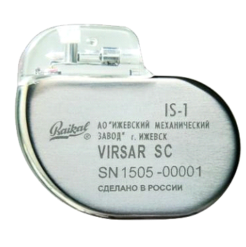 SINGLE-CHAMBER SMALL-SIZED ELECTROCARDIO-STIMULANTS (EX)