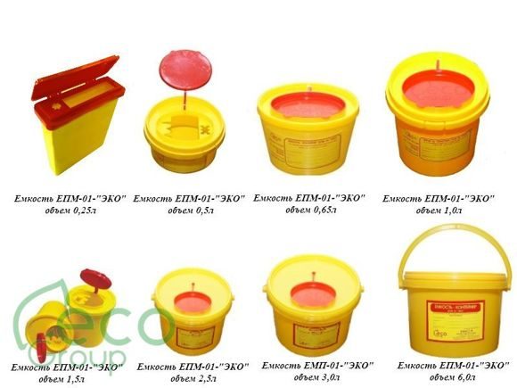 Containers for collecting sharp instruments