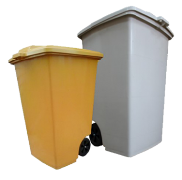 Trash bin, 120 l. (Class B)