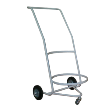 Trolley - wheel support for transporting tanks