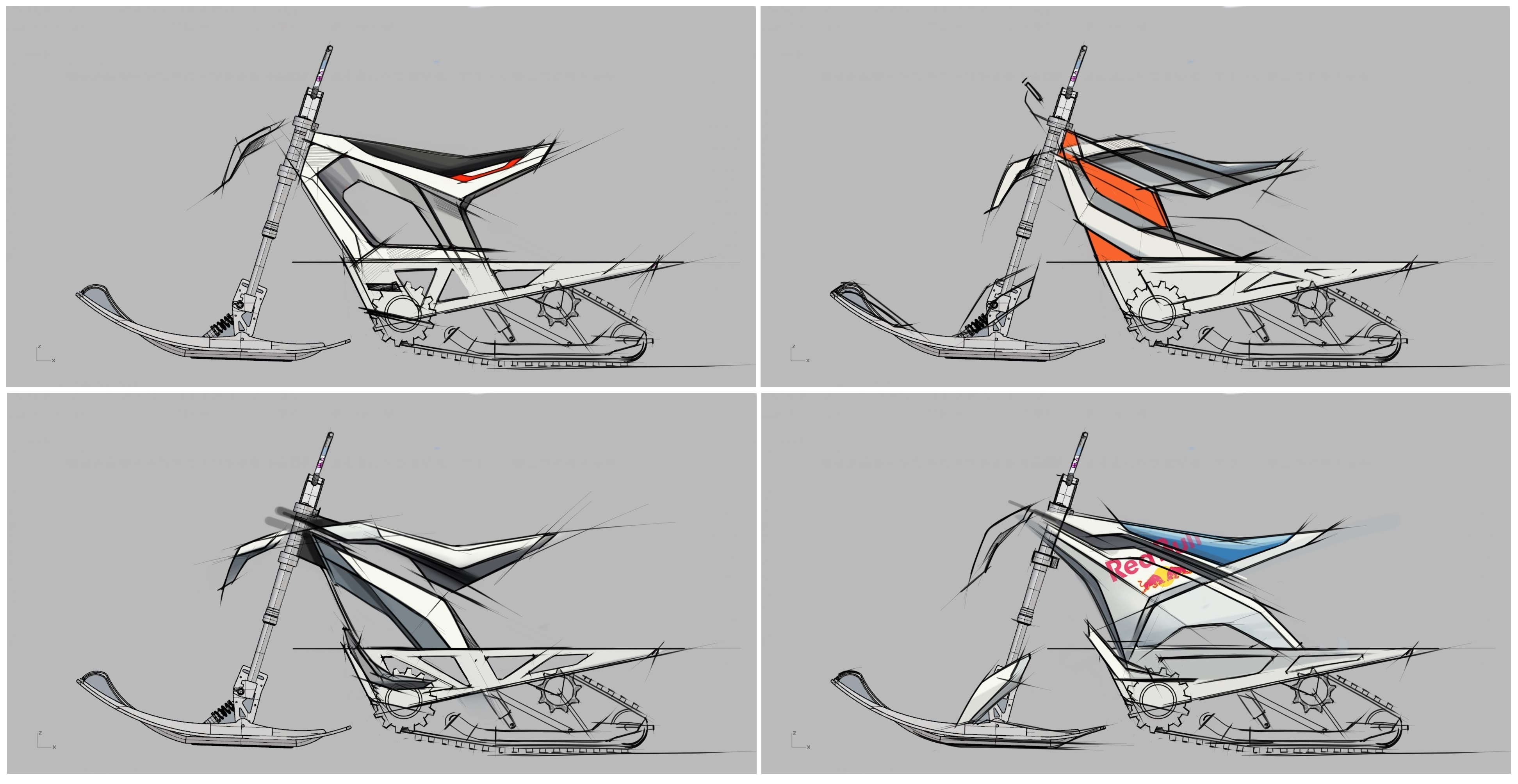 Sniejik - Electric snowmobile, light all-terrain vehicle 