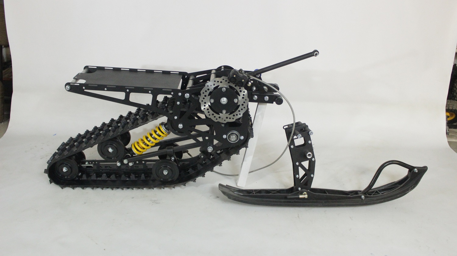 Monotrack tracked KIT for a motorcycle.  
