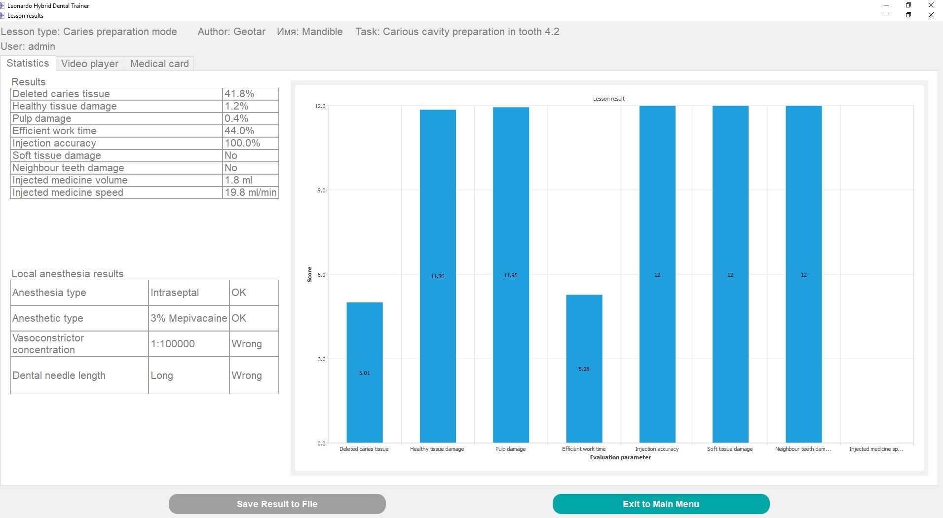 Hybrid virtual dental simulator «LEONARDO»