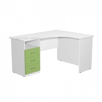 Angular working table with built-in curbstone СРУ-2