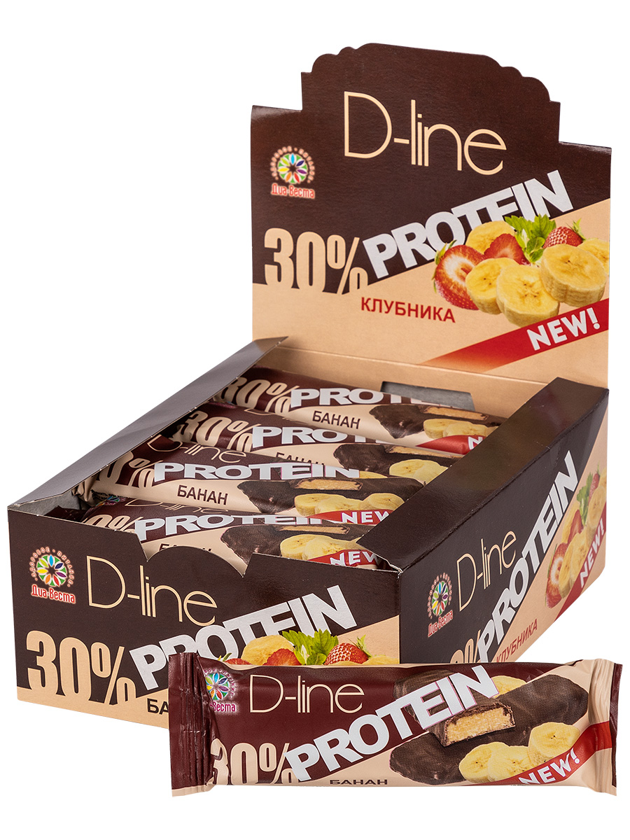 Protein bars 50 gr in assortment