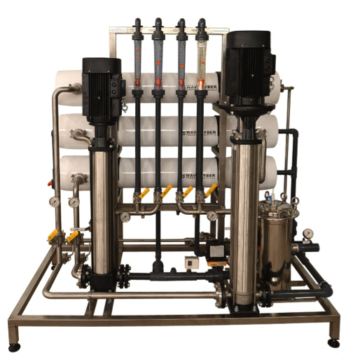 Installations for receiving purified water and water for injection 