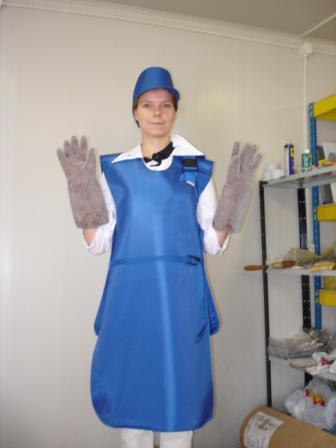 Double-sided X-ray protective apron