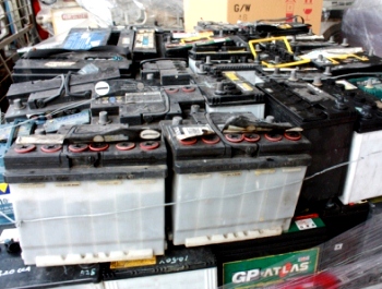 Disposal of used batteries