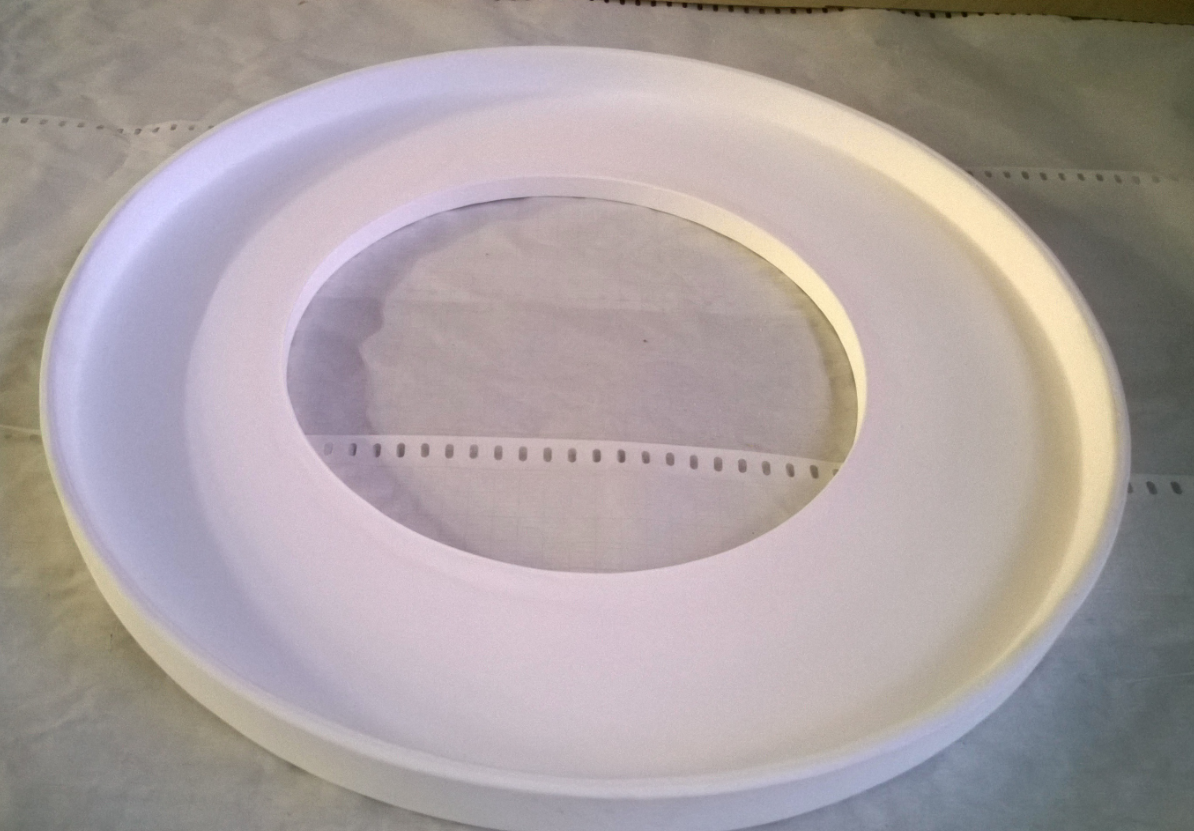 Cover ring with a diameter of 420x250 mm