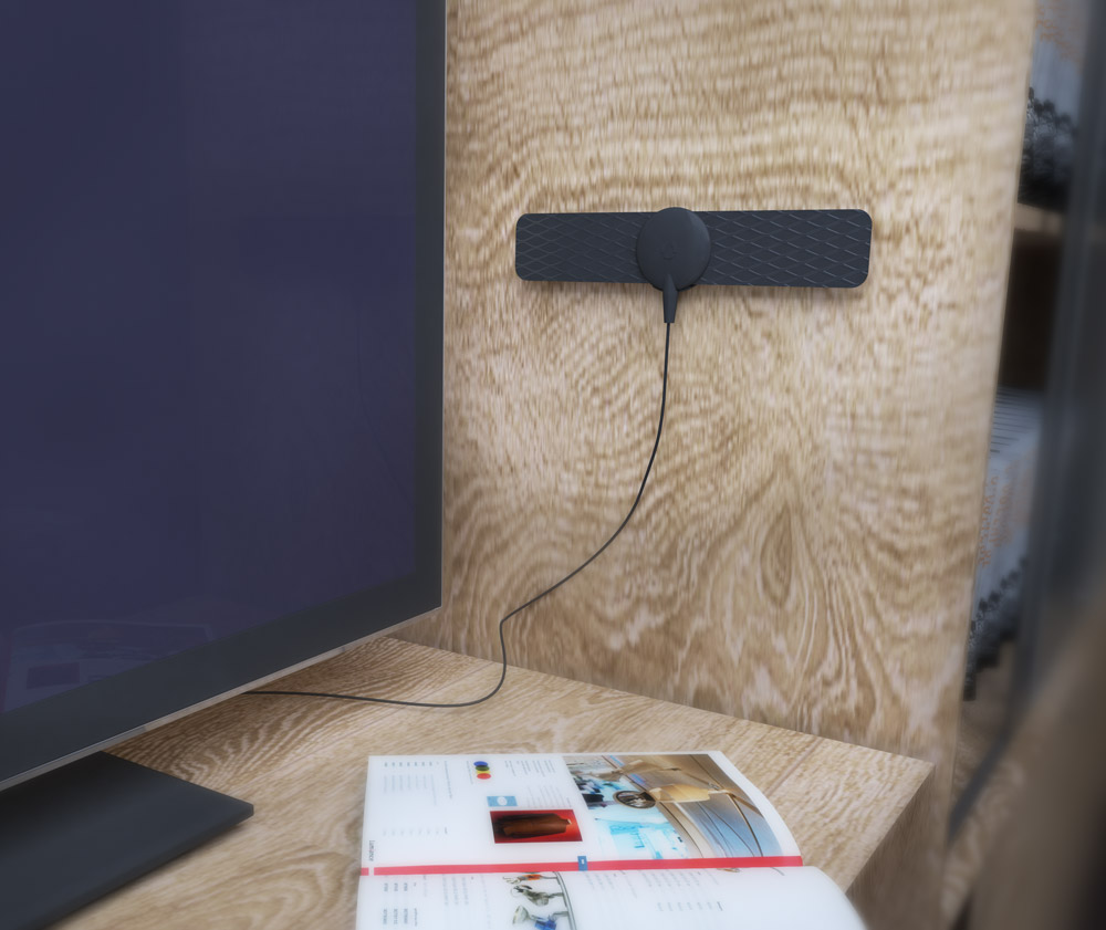 Compact Passive Antenna BAS-5110 BLACK