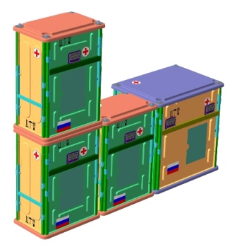 The set is operating small