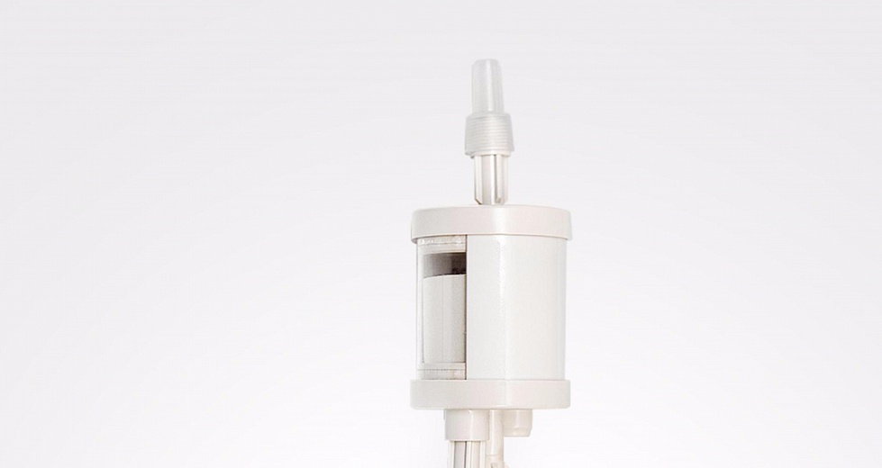 Spiral plasma filter