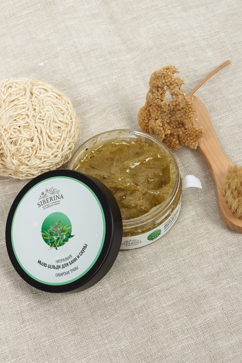 НАТУРАЛЬНОЕ МЫЛО-БЕЛЬДИ ДЛЯ БАНИ И САУНЫ 