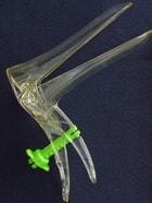 Gynecological mirror according to Cuzco