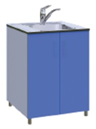 Столы-тумбы медицинские с мойкой АБМ 1