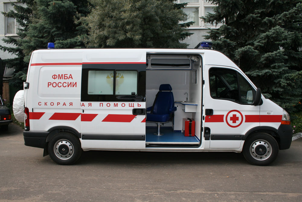 Автомобиль скорой медицинской помощи на базе Renault Maste