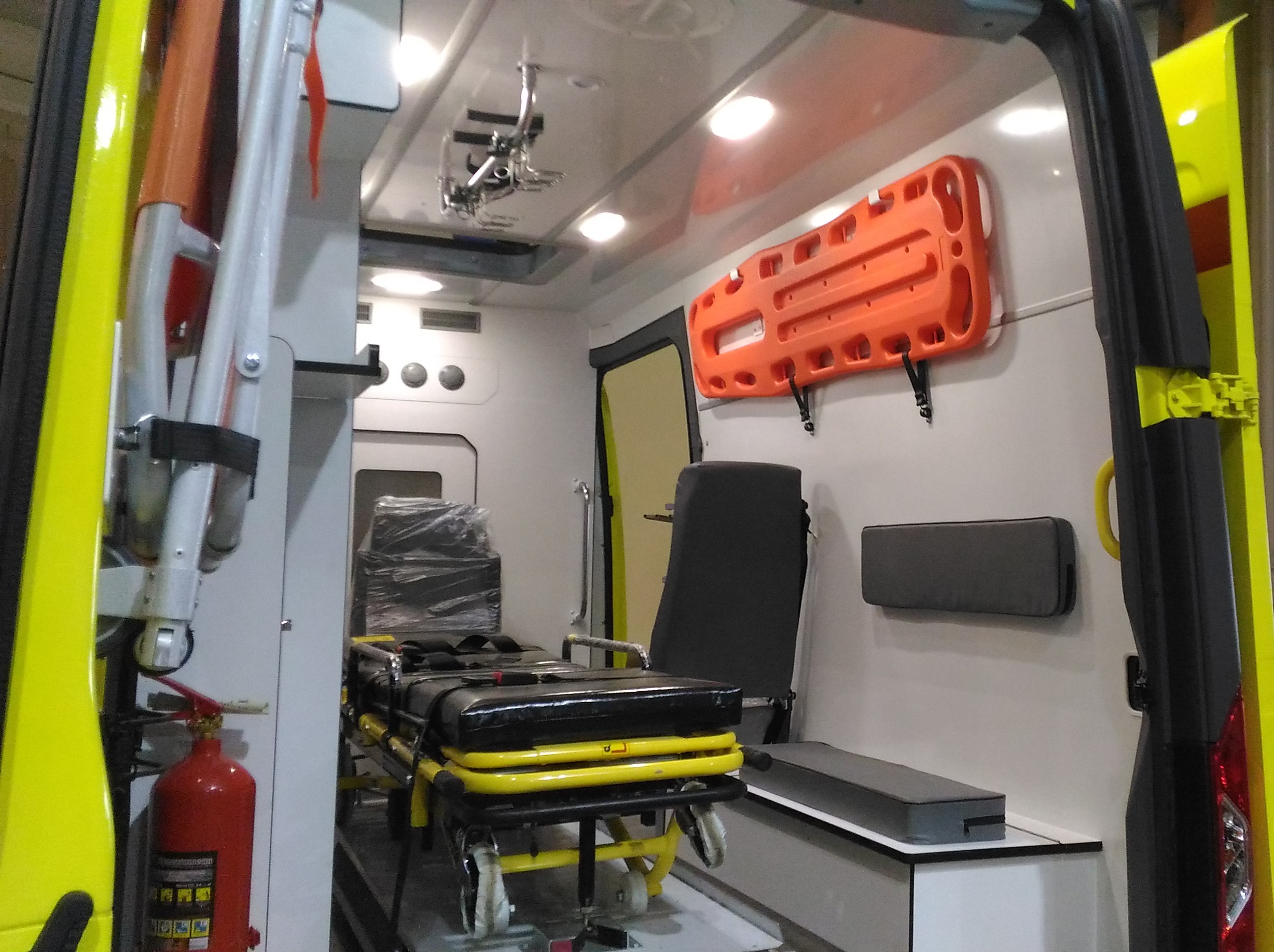 An ambulance for resuscitation based on a GAZelle NEXT car