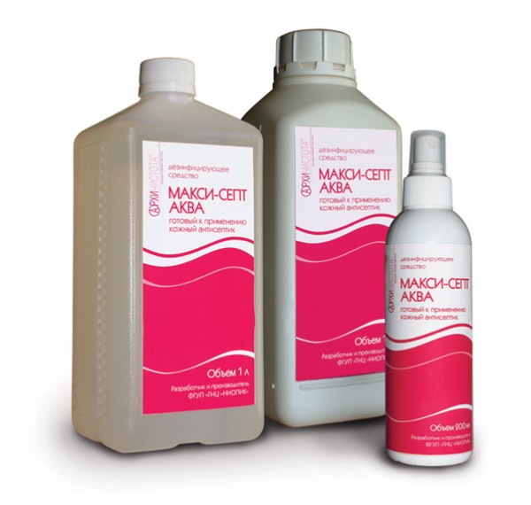 Дезинфицирующее средство для рук  Макси-Септ