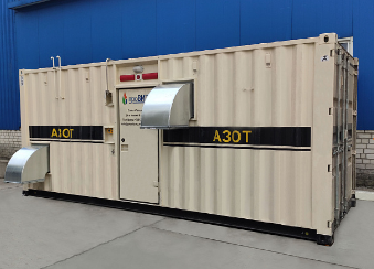 Mobile adsorption nitrogen plants and stations