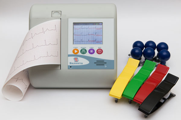 Portable electrocardiograph