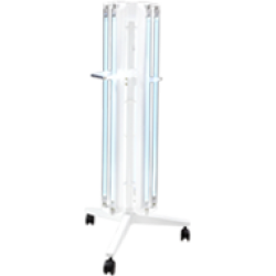 Bactericidal irradiator OBPE-450 six-tube mobile