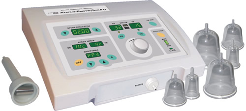The device of dynamic vacuum massage 