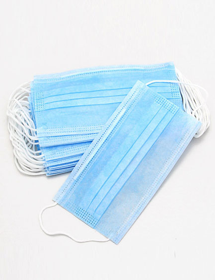 3-layer masks with elastic