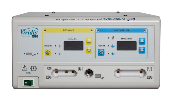 Аппарат электрохирургический высокочастотный ЭХВЧ-200-02 VIRIDIS