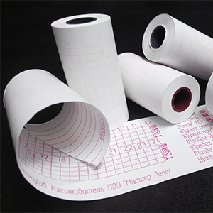Thermal paper for tachographs