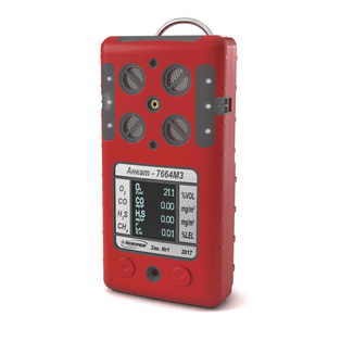 АНКАТ-64М3 - индивидуальный многокомпонентный газоанализатор горючих и токсичных газов