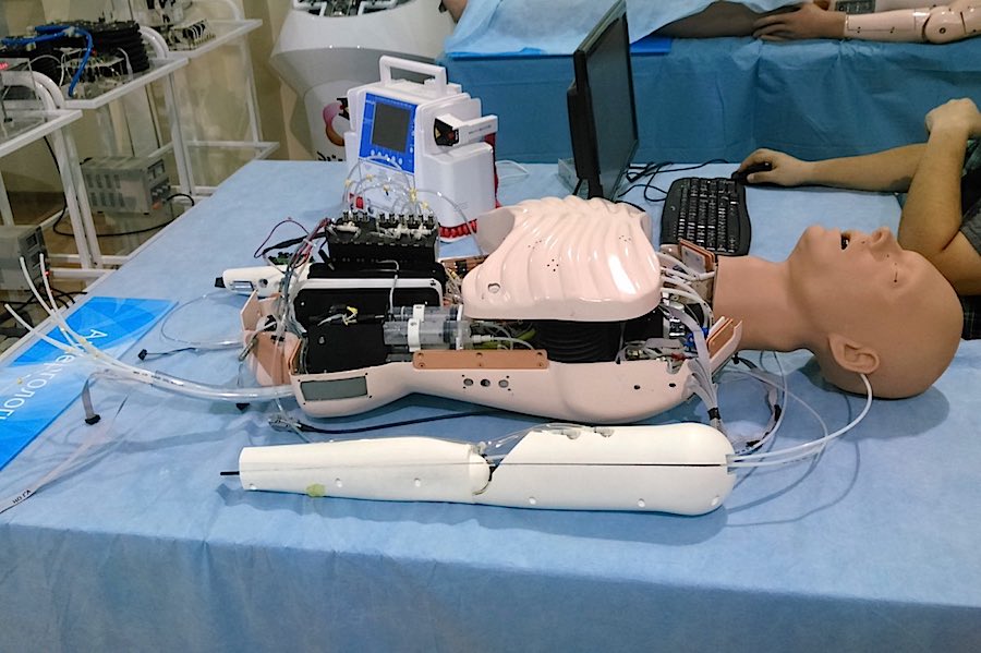 A service for the development of medical simulators