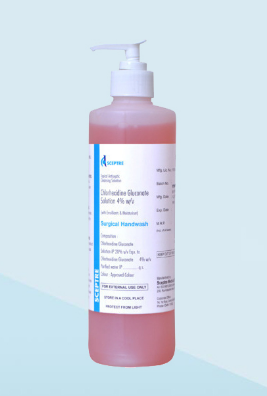 Растворы хлоргексидина глюконата и этилового спирта)