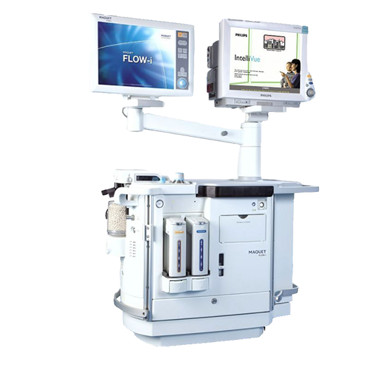 Anesthesia and respiratory device Maquet Flow-i