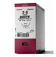 Рассасывающийся шовный материал Биосин