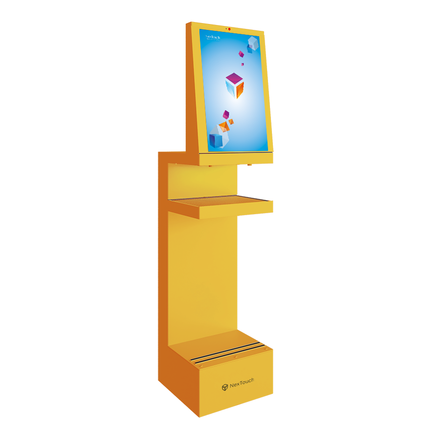 PAK non-contact floor-standing dispenser with display and function of automatic hand disinfection NexTaizer Pro