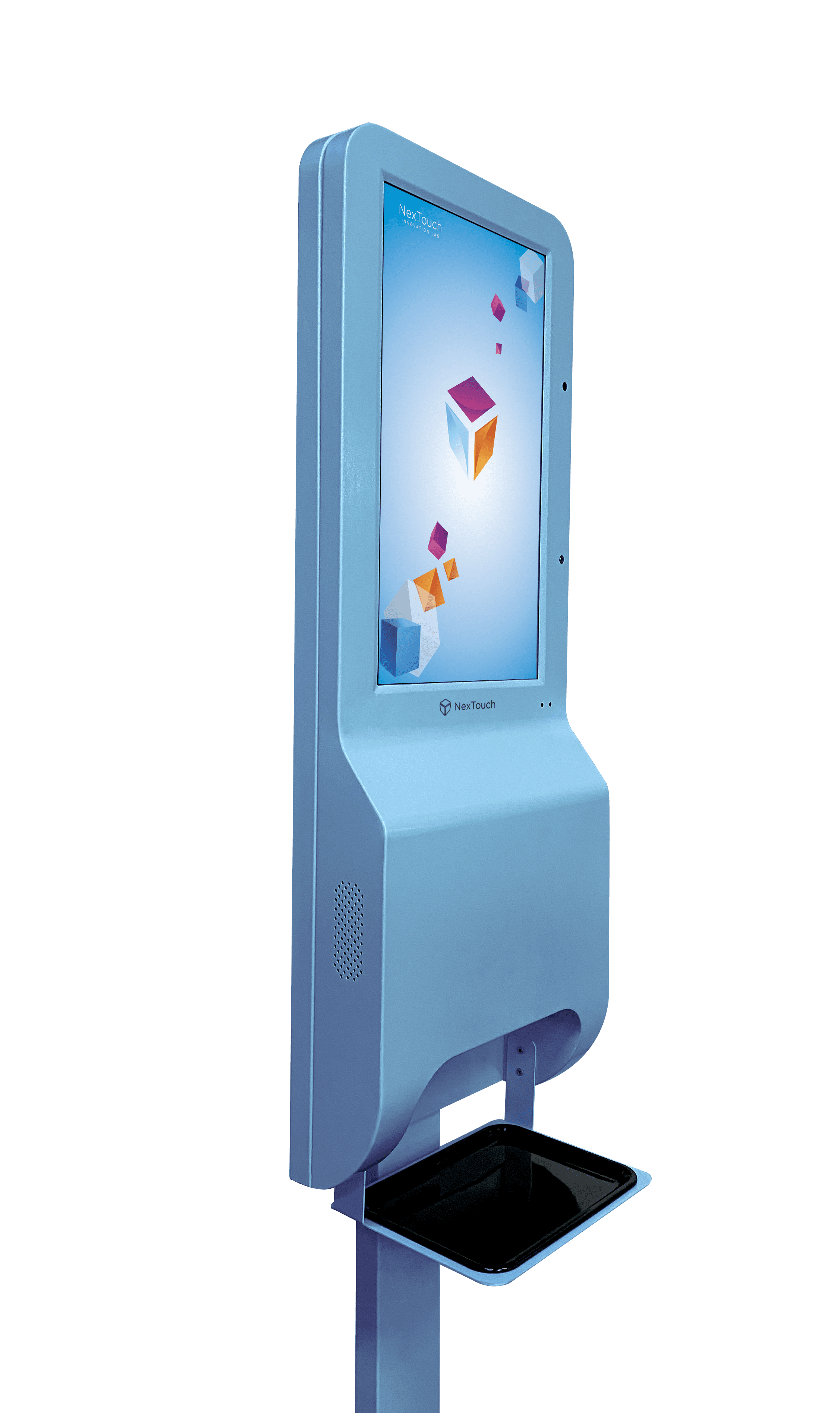 PAK non-contact floor-standing dispenser with display and function of automatic hand disinfection NexTaizer Pro