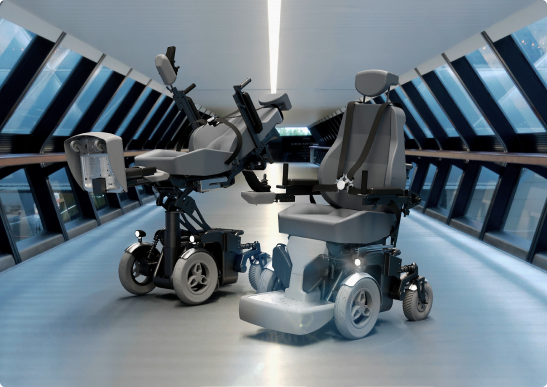 Robotic wheelchair for social adaptation of persons with disabilities 