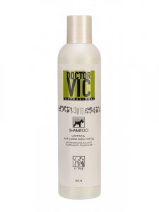 Shampoo for wirehaired dogs and cats