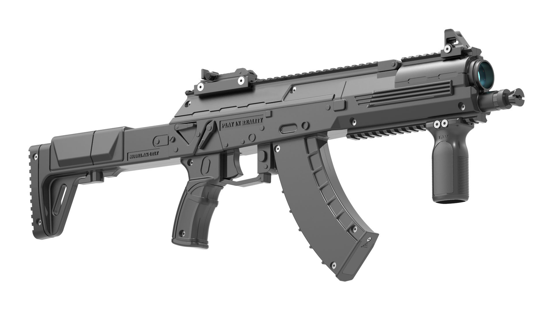 冲锋枪AK-12LT猛兽PRO