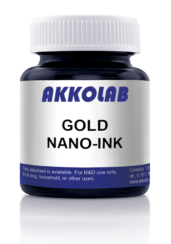 Gold nano-ink 1-2 %wt