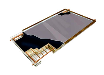 Stamped flat collectors KT-330