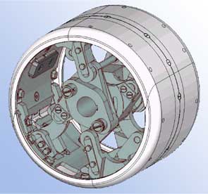 Четырехсекторные барабаны к станкам для сборки покрышек