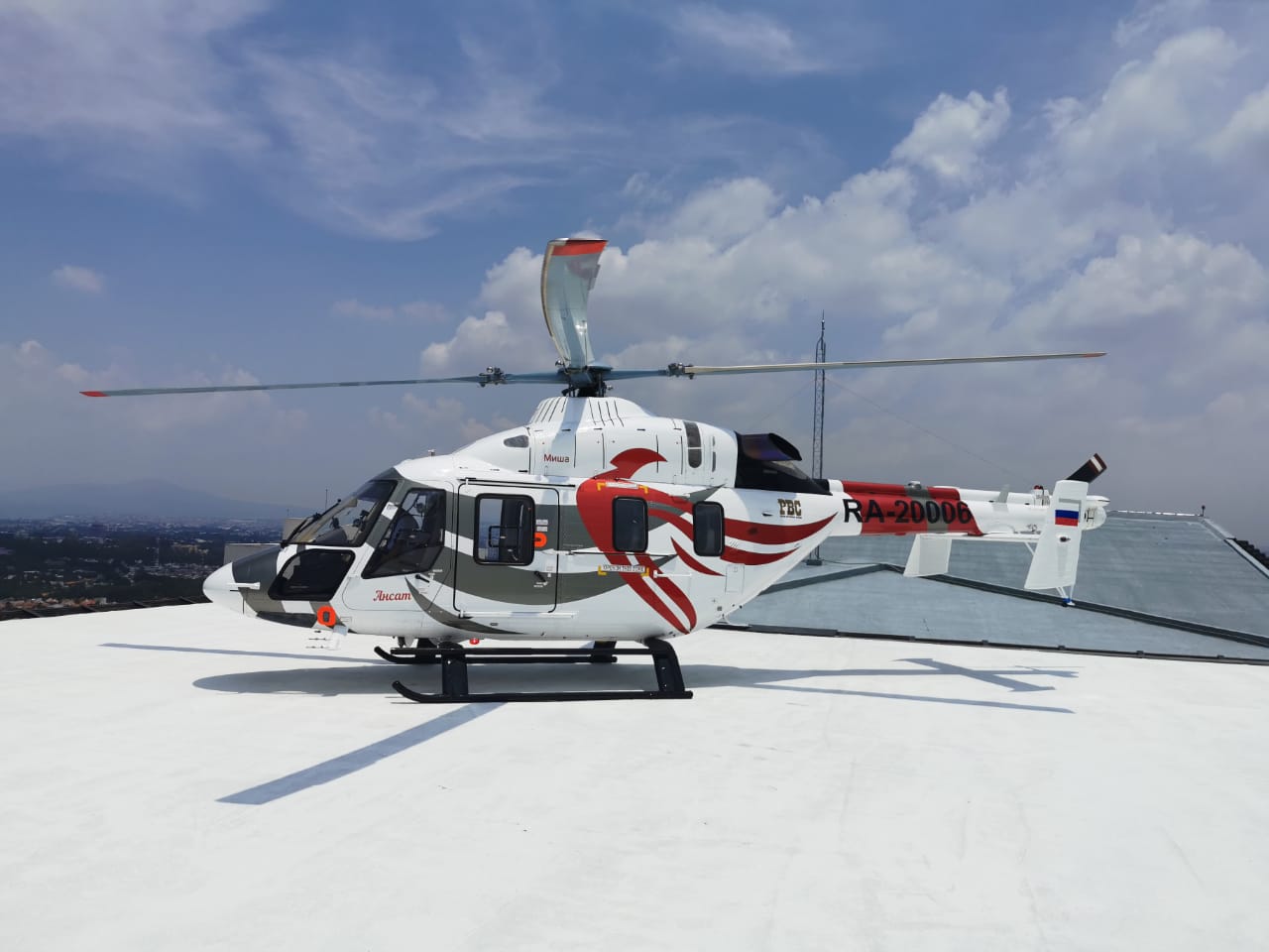 Light multipurpose helicopter Ansat