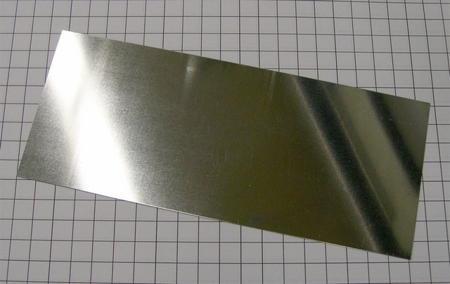 Lead foil, clad with tin